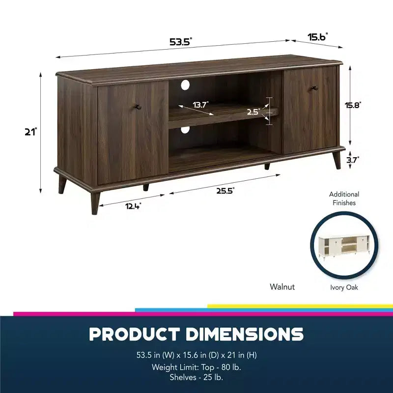 Soporte de TV para televisores de hasta 55