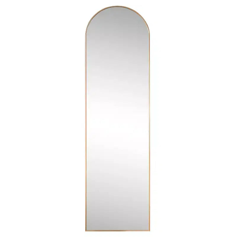Miroir sur pied pleine longueur avec cadre en métal