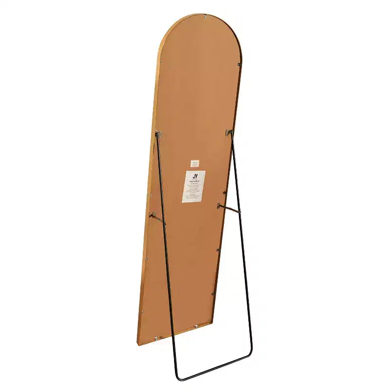 Miroir sur pied pleine longueur avec cadre en métal