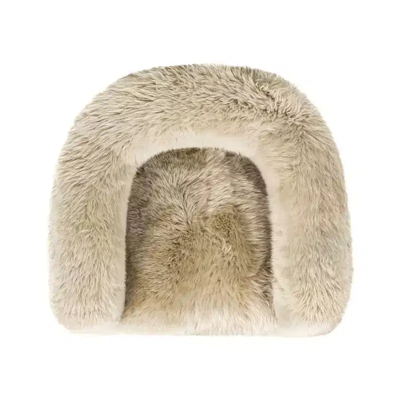 Sillón decorativo de piel de oveja auténtica con respaldo de barril dividido, piel auténtica rubia natural