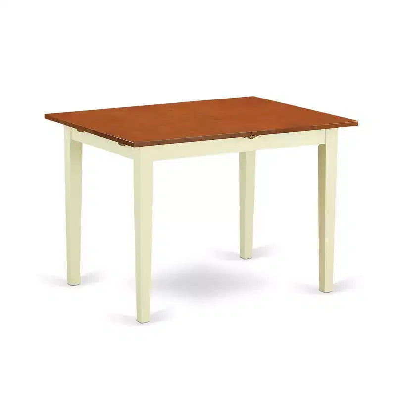 Table rectangulaire avec 12 rallonges papillon