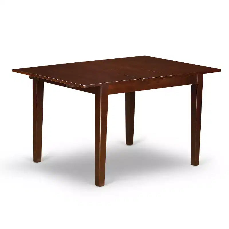 Table rectangulaire avec 12 rallonges papillon