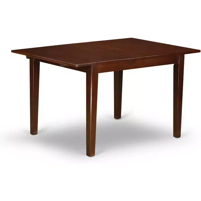 Table rectangulaire avec 12 rallonges papillon