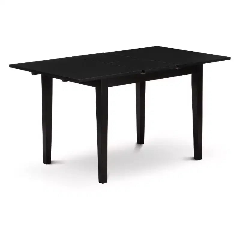 Table rectangulaire avec 12 rallonges papillon