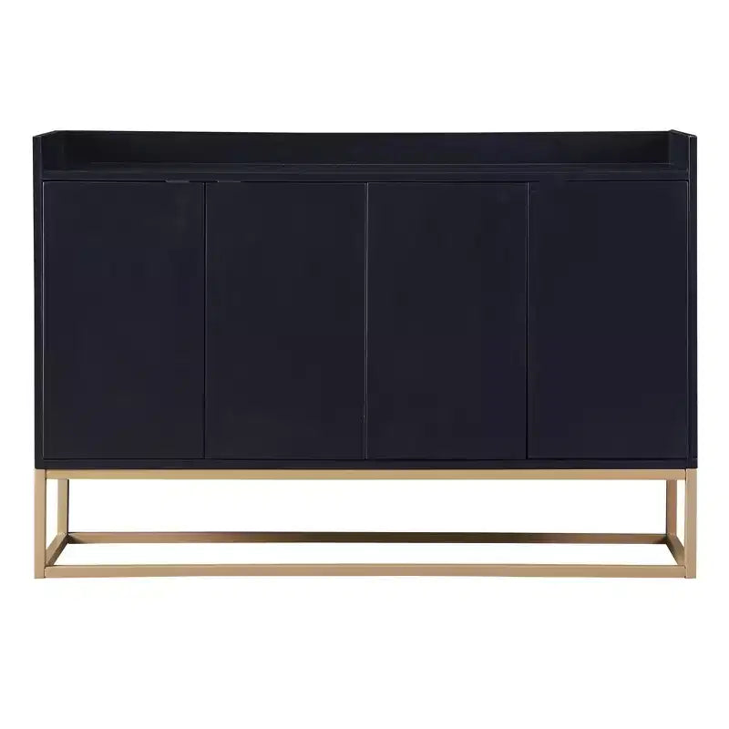 Buffet en bois de 47.2 po avec 4 portes