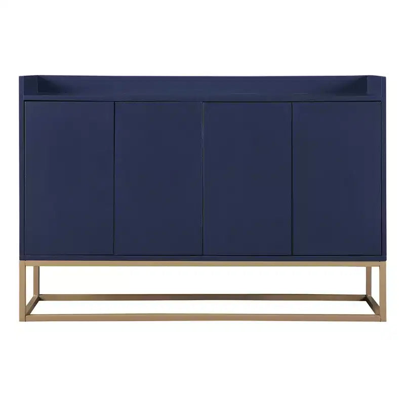 Buffet en bois de 47.2 po avec 4 portes