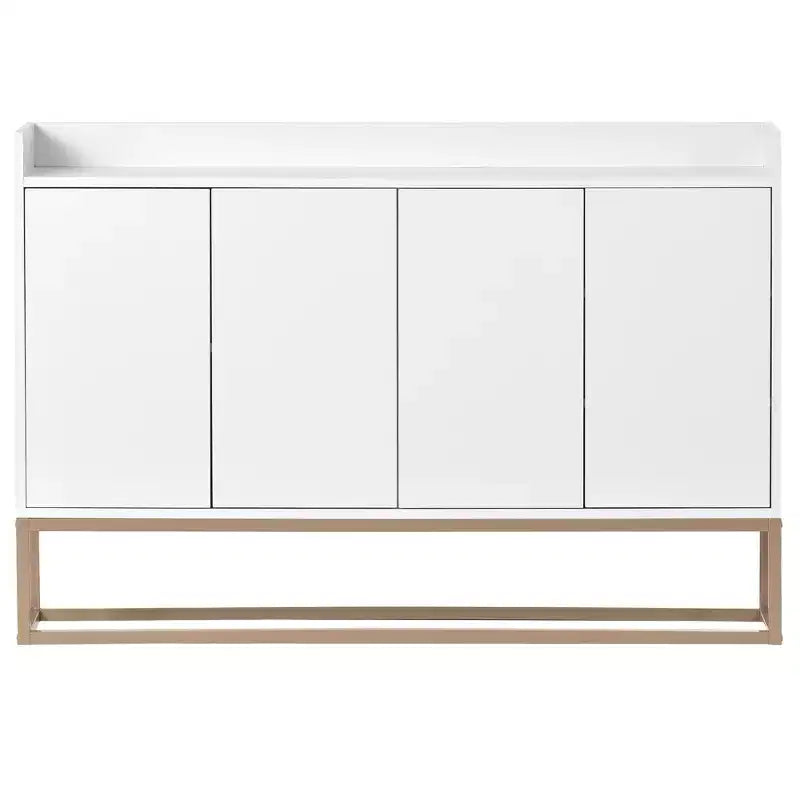 Buffet en bois de 47.2 po avec 4 portes