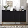 Buffet en bois de 47.2 po avec 4 portes
